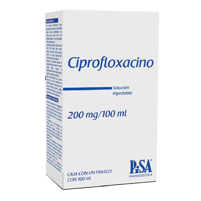 CIPROFLOXACINO 200MG/100ML C/100ML SI