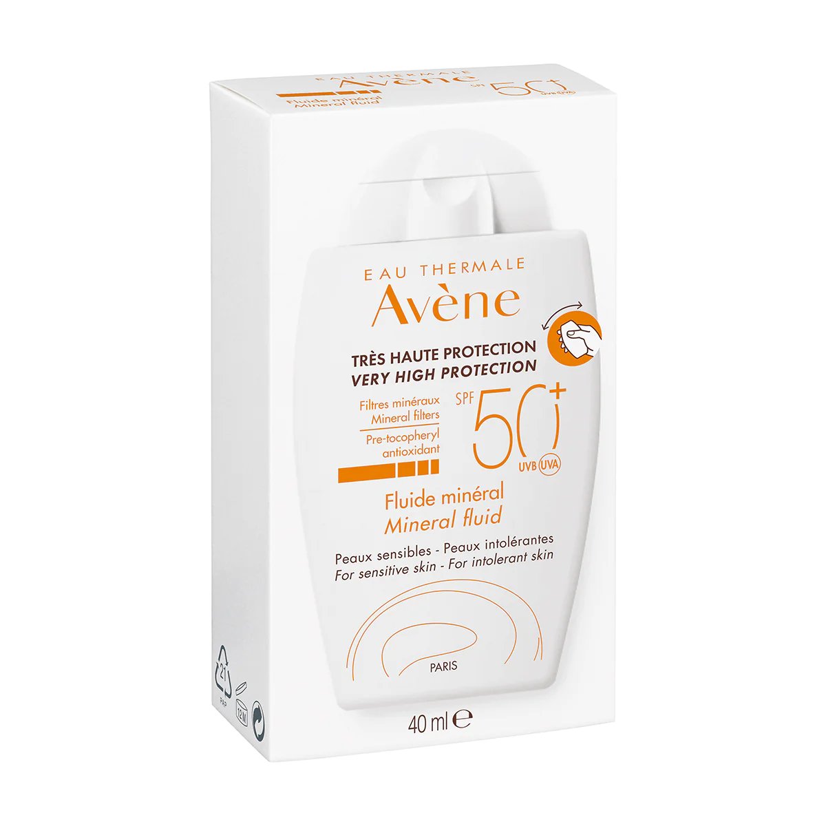 AVENE BLOQ SOL FPS 50+ F/TIN 40ML