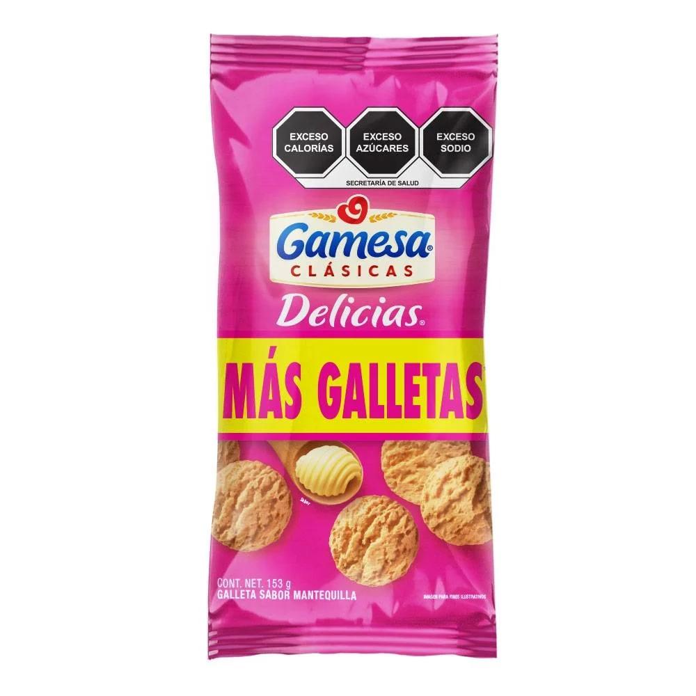 DELICIAS MANTEQUILLA GAMESA 153GR