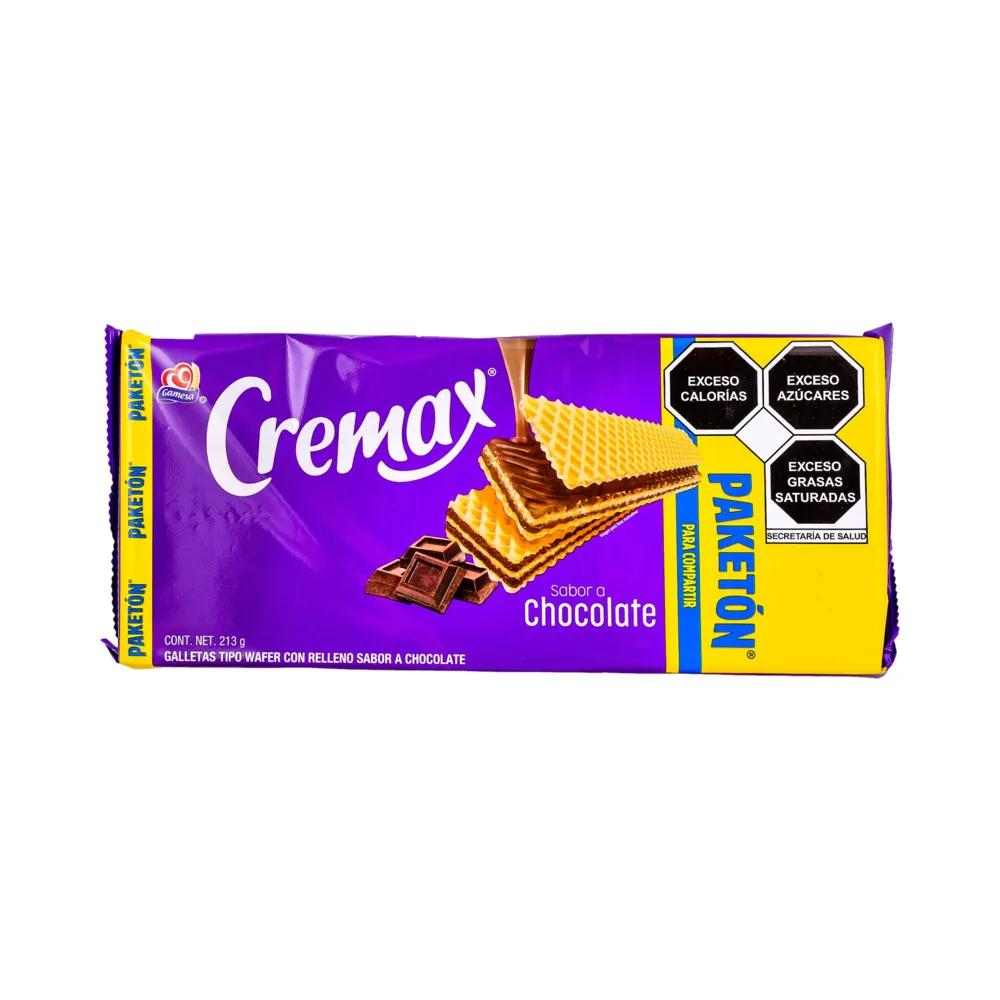 CREMAX GAMESA CHOCOLATE BOLSA 213GR