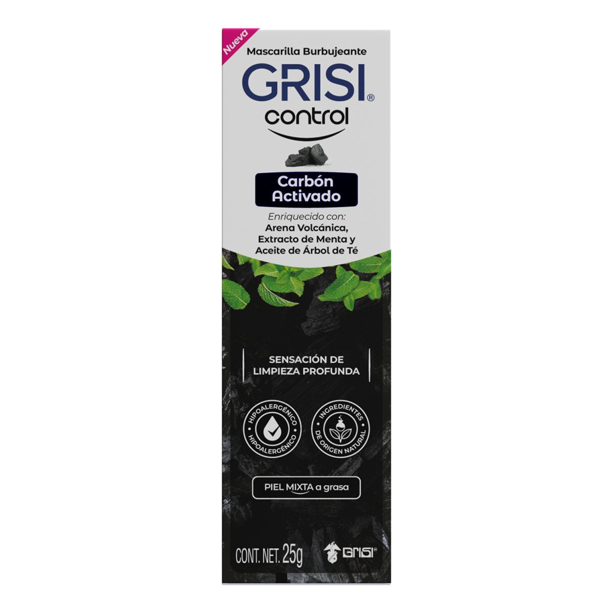 GRISI EXFOLIANTE CTRL CARB ACTIV GEL 150GR