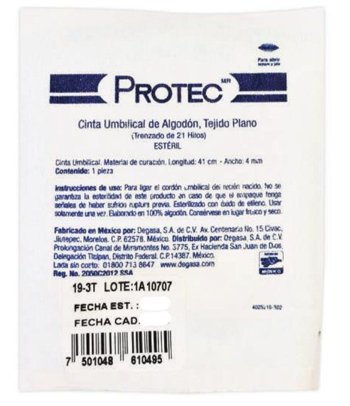 CINTA UMBILICAL SOB C/100