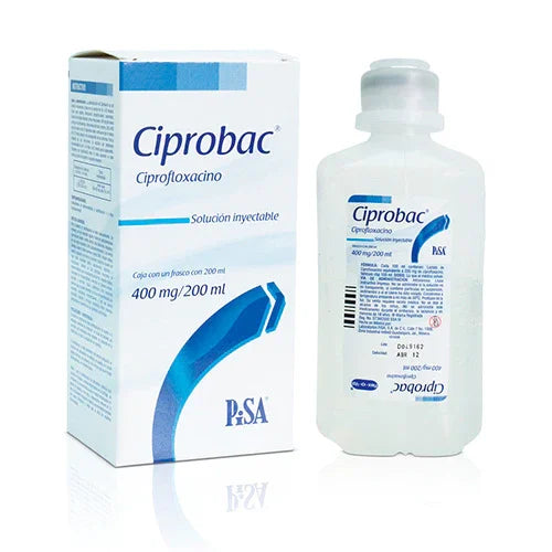 CIPROBAC 400MG/200ML C/200ML SI