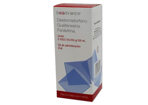 DEXTROMETO,GUAYFE,FENILE AD JBE C/118 ML
