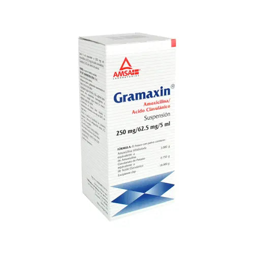 GRAMAXIN 1 SUSP 250/62.5MG/5/60 ML