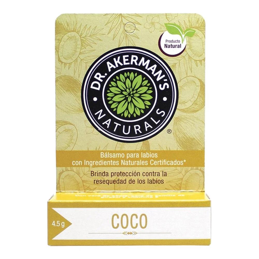 DR AKERMANS BALM P/LABIOS NATURALS COCO 4.5G
