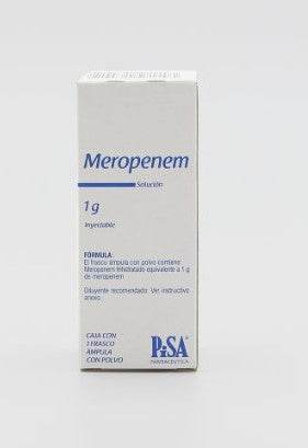 MEROPENEM 1G C/1FAMP SI STD