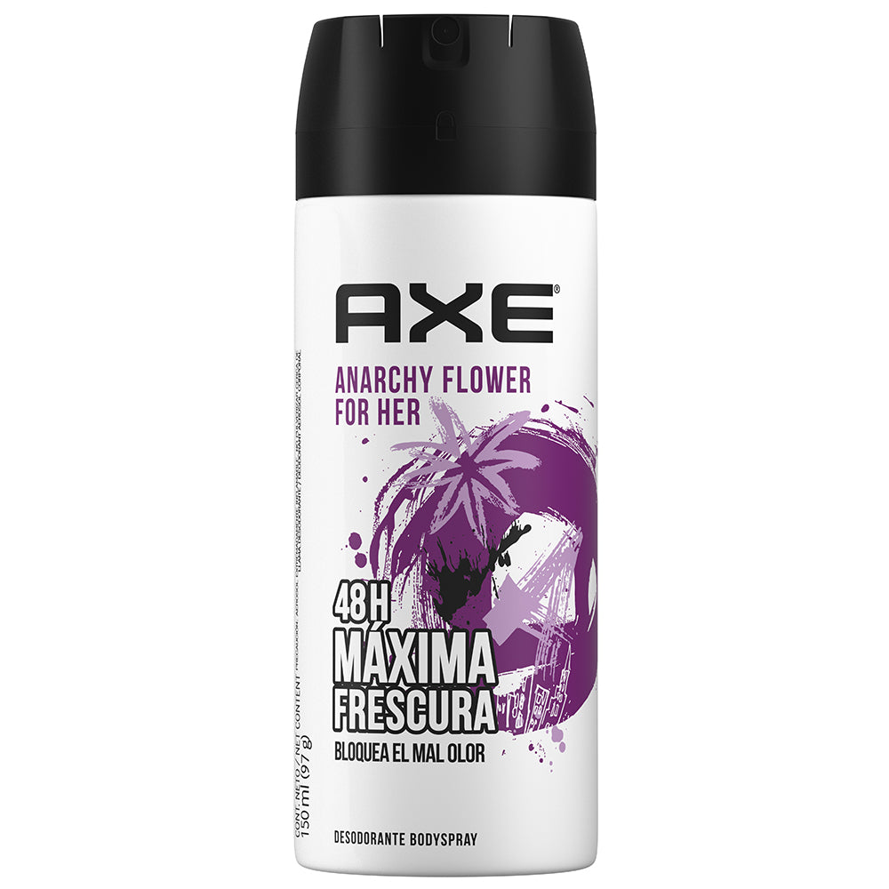 AXE WM DESOD ANARCHY FLOWER SPRAY 150ML