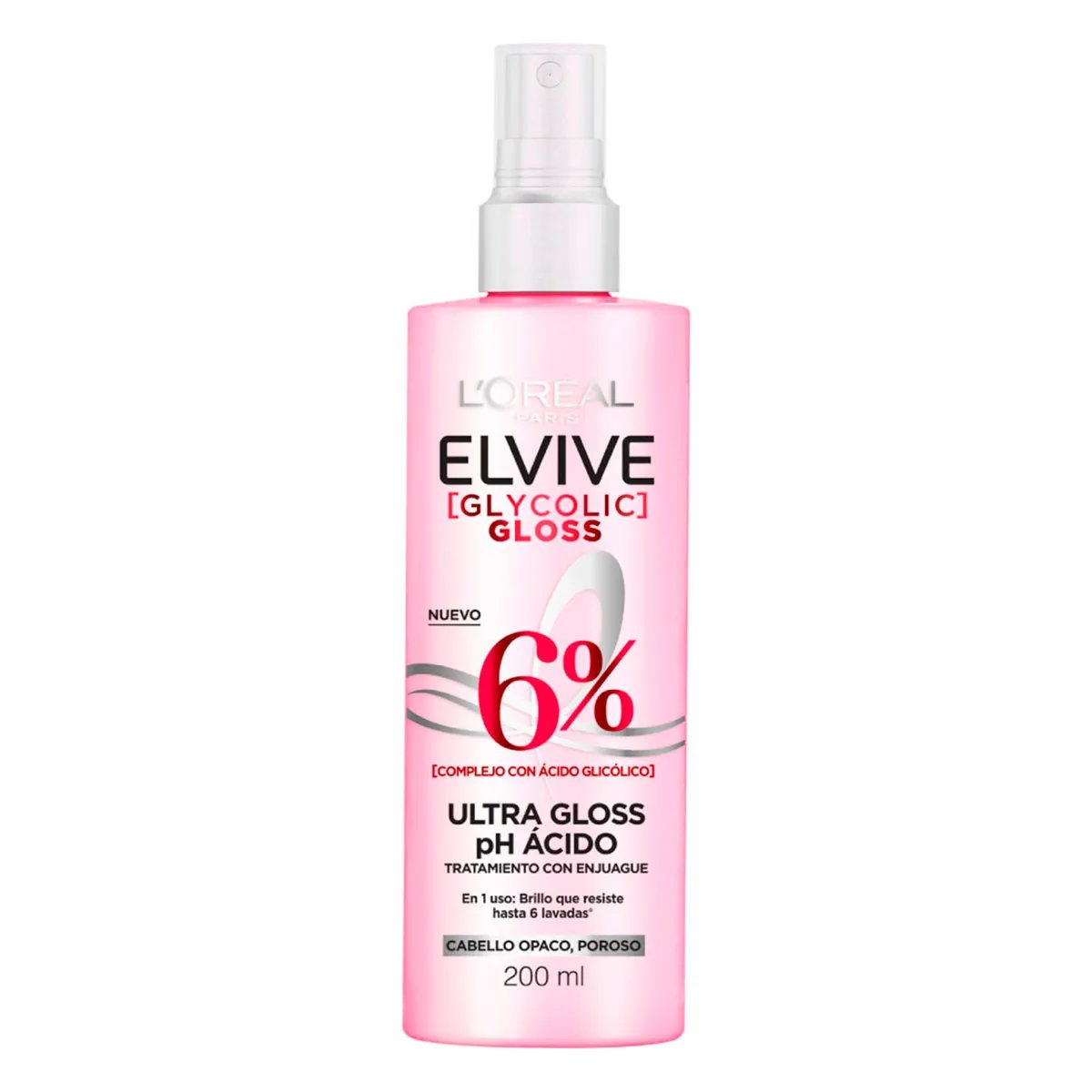 TRAT ELVIVE GLICOLI 6% C-OPA200ML