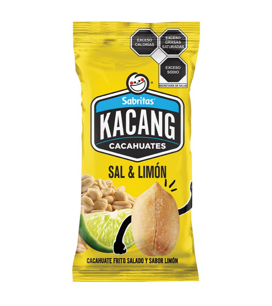 KACANG CACAHUATE SAL Y LIMON 77G