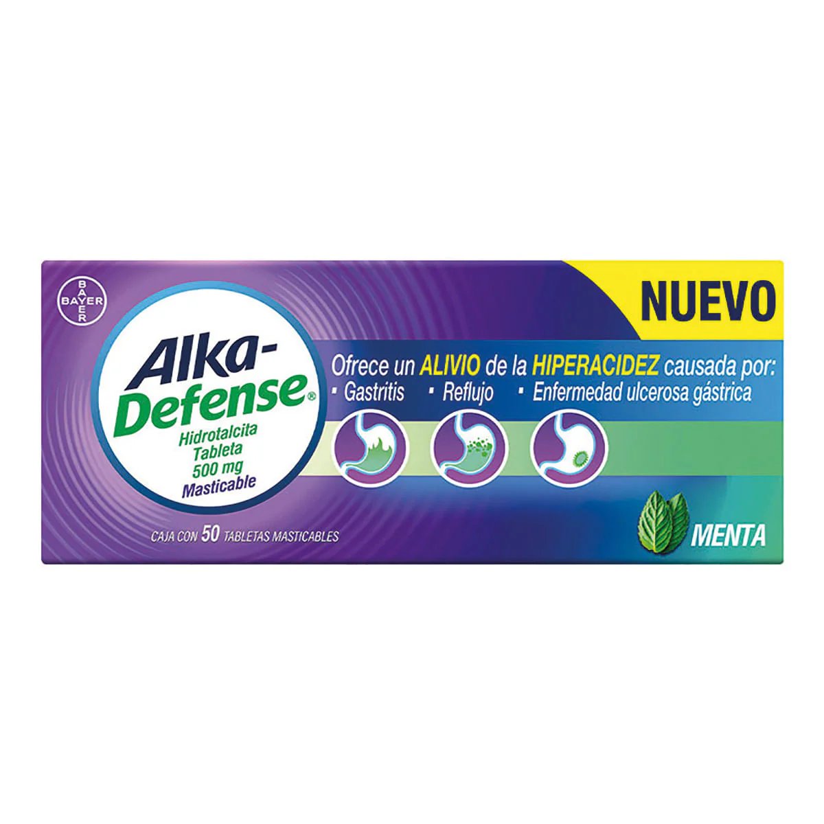 ALKA-DEFENSE 500MG MTA 50 TAB MAST