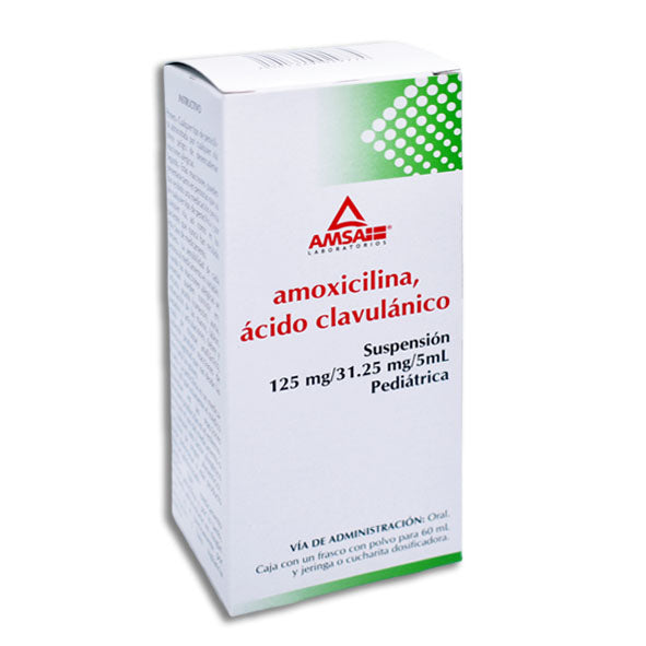 AMOX/AC CLAV 1 SUSP 125/31.25MG/5ML/60ML