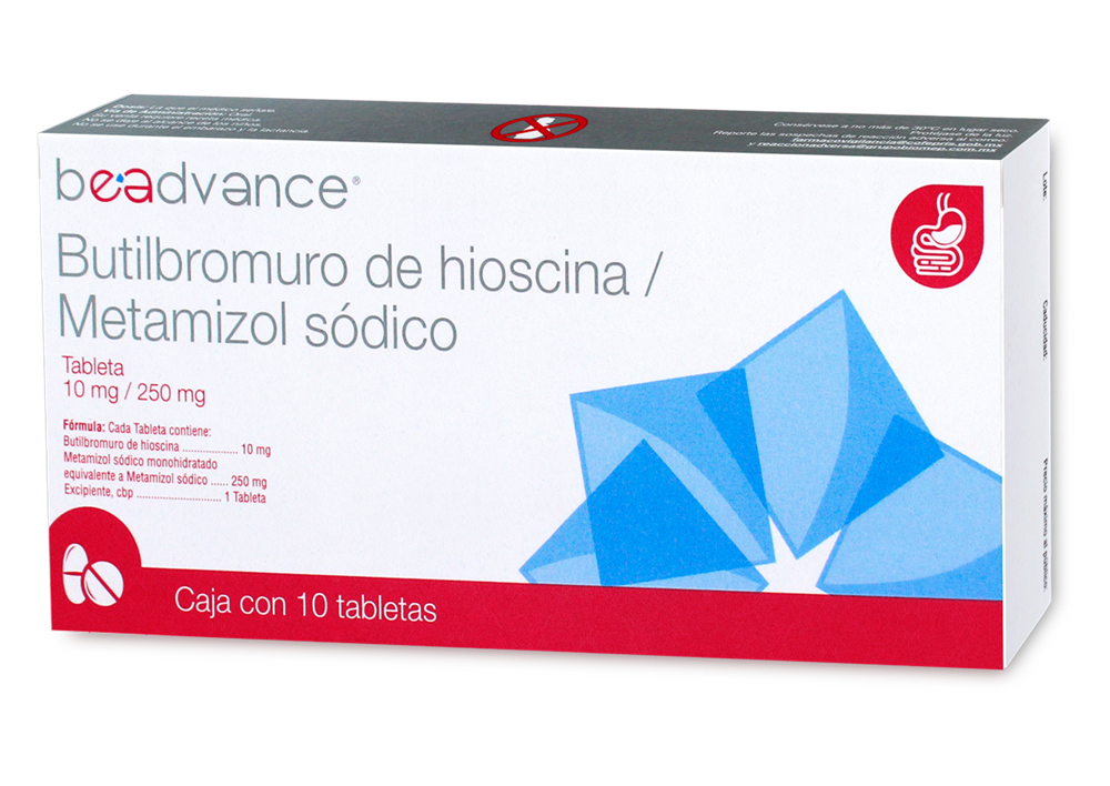 BUTILHIOSCINA/METAMIZOL 10 TAB 10/250 MG