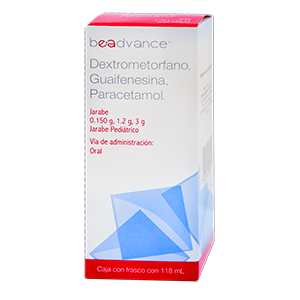 DEXTROMETORFANO,GUAYFE,PARAC PED C/118ML