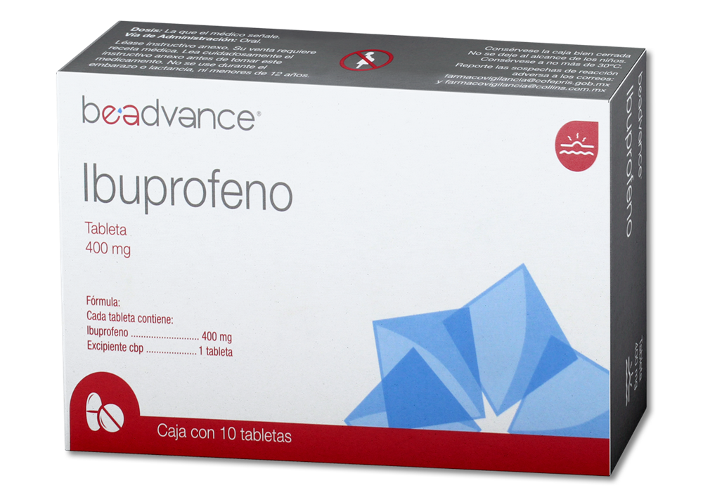 IBUPROFENO 10 TAB 400 MG