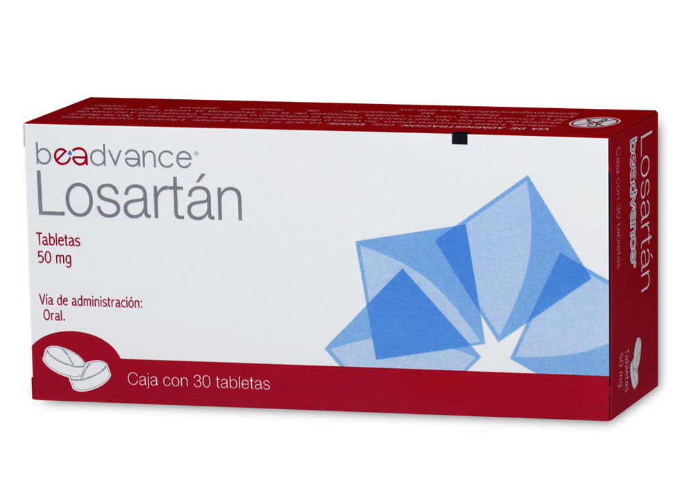 LOSARTAN 30 COMP 50 MG