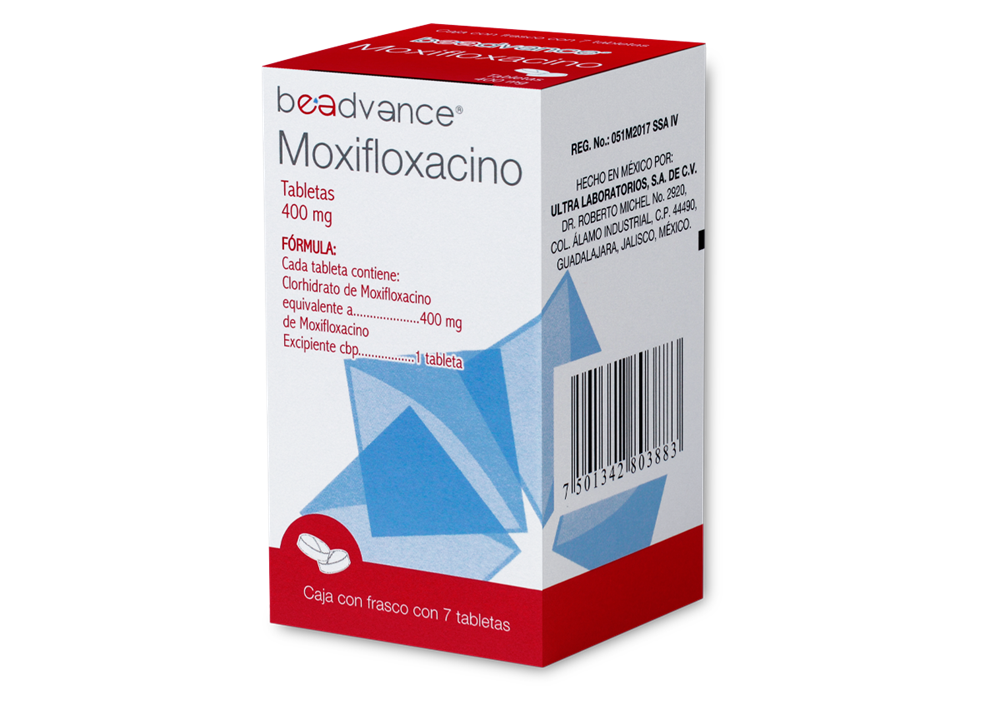 MOXIFLOXACINO 7 TAB 400 MG