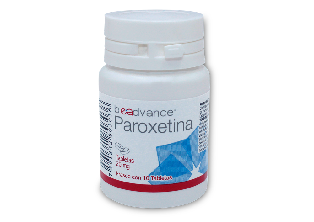 PAROXETINA 10 TAB 20MG BEADVANCE