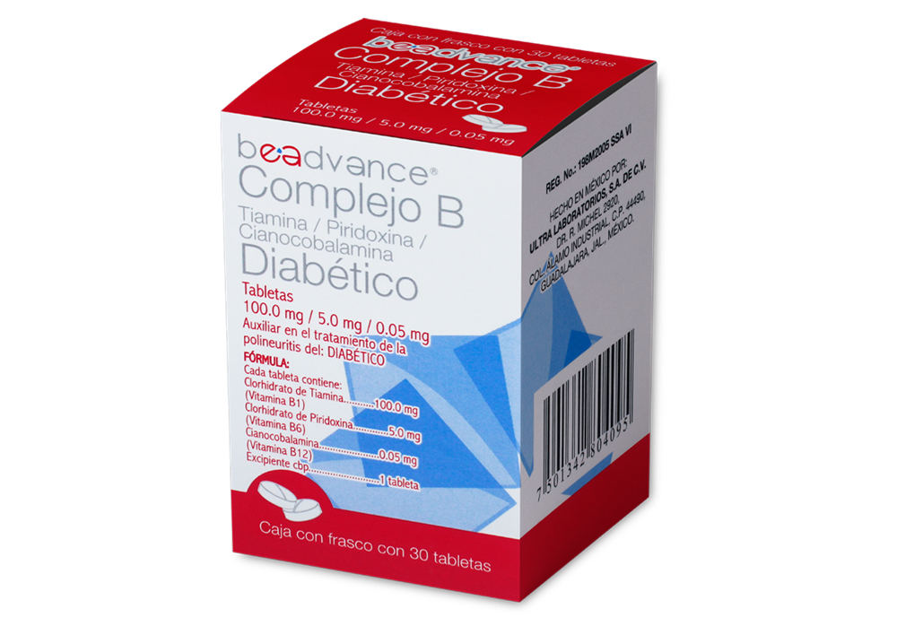 COMPLEJO B DIABETICO 30 TAB BEADVANCE