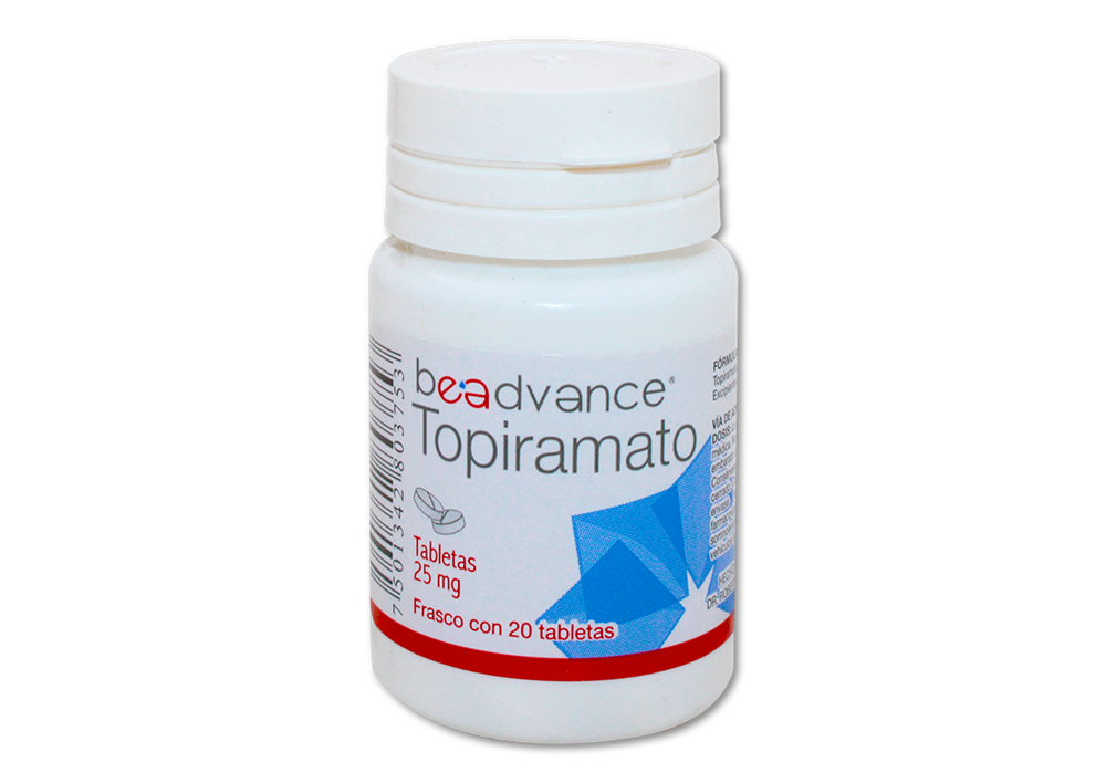 TOPIRAMATO 20 TAB 25MG