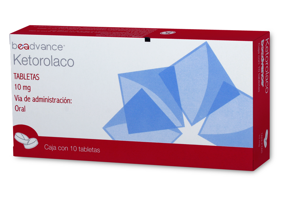KETOROLACO 10 TAB 10 MG