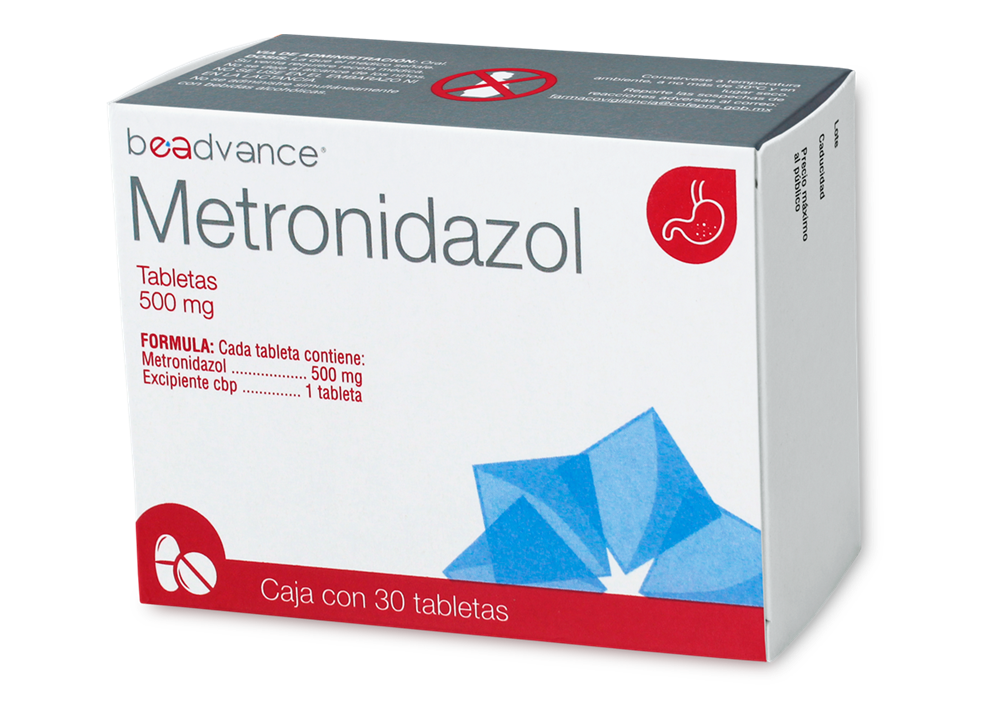METRONIDAZOL 30 TAB 500 MG