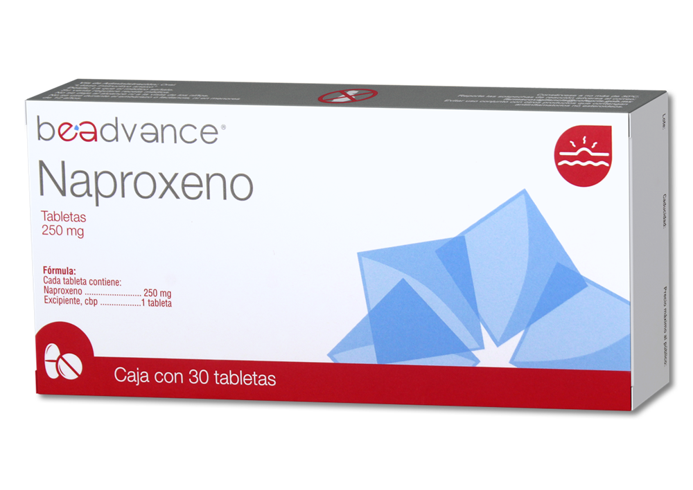 NAPROXENO 30 TAB 250 MG
