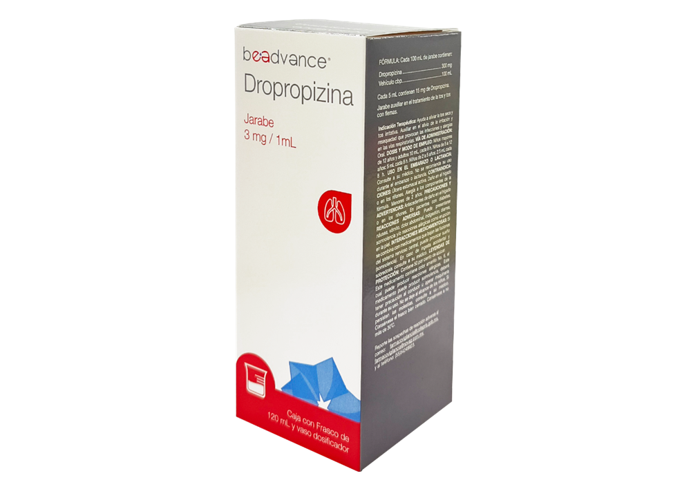 DROPROPIZINA 3MG/1ML 120 ML