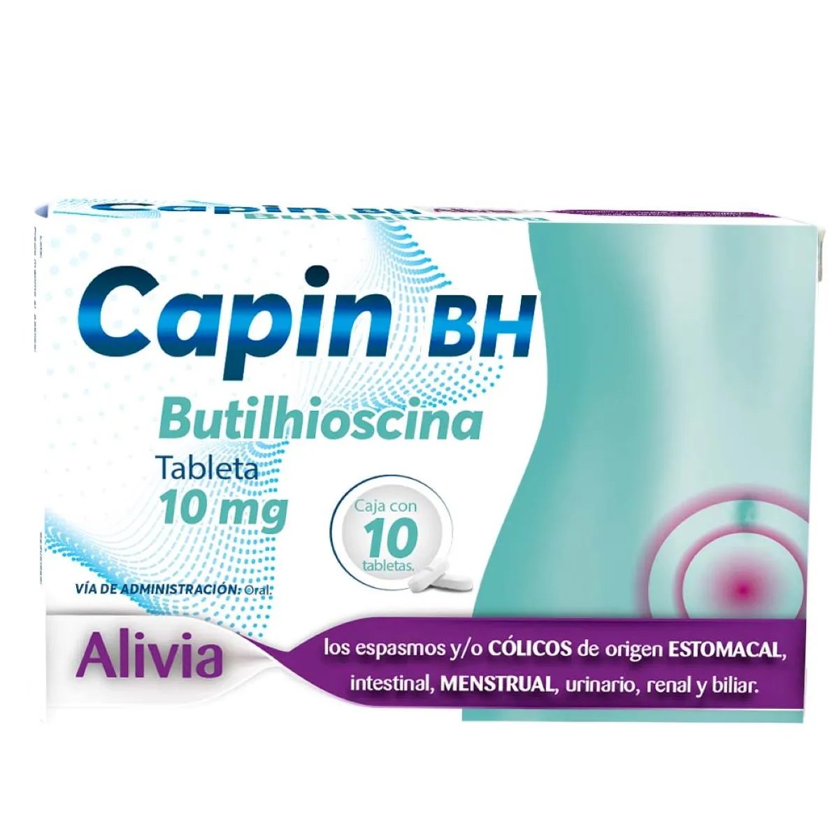CAPIN BH 10MG C/10TAB