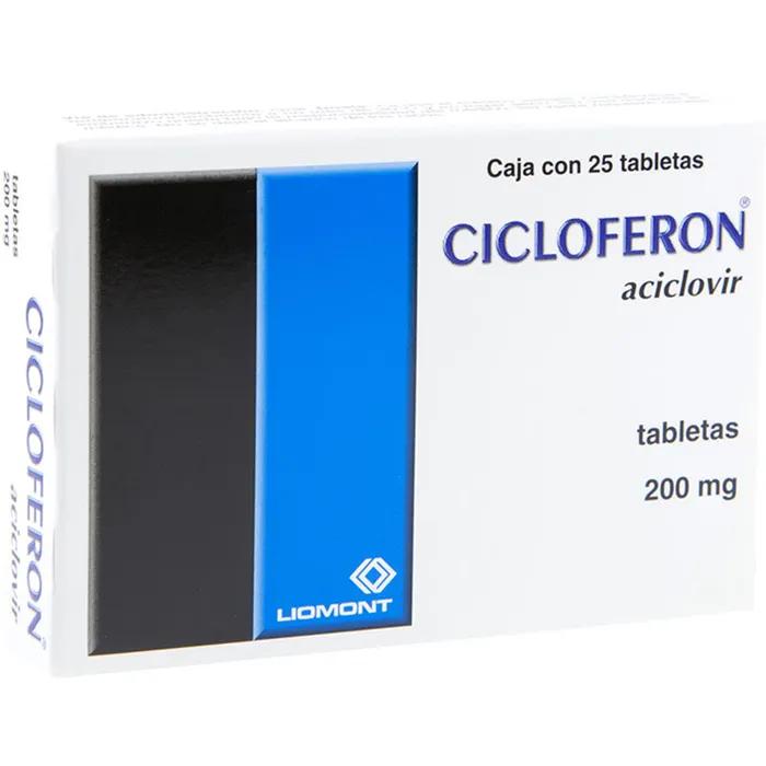 CICLOFERON 200 MG 25 TAB