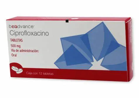 CIPROFLOXACINO 12 TAB 500 MG