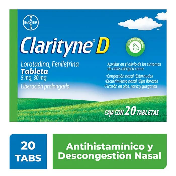 CLARITYNE-D 5/30MG 20 TAB