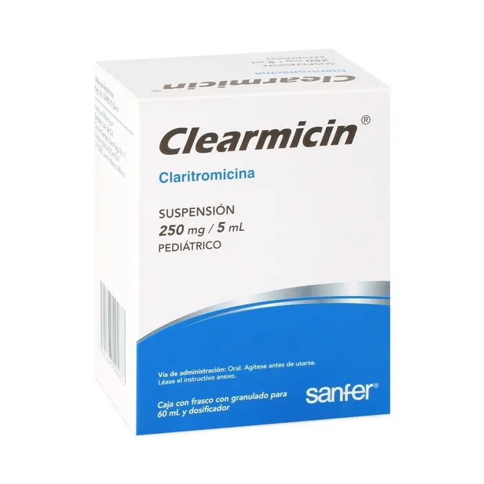 CLEARMICIN PED 250MG/5ML 60ML SUSP
