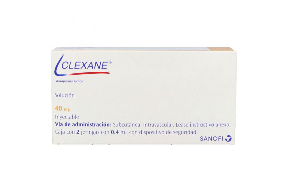 CLEXANE 40MG SOL INY 2JGAS