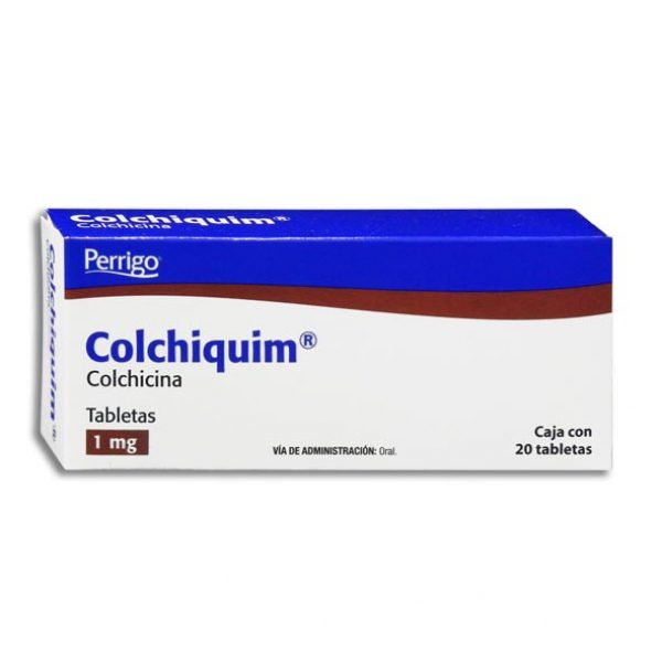 COLCHIQUIM 20 TAB 1MG PERRIGO