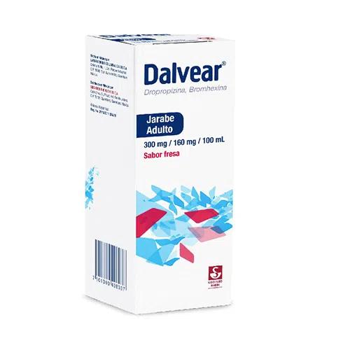 DALVEAR 300/160MG AD FSA JBE 120ML