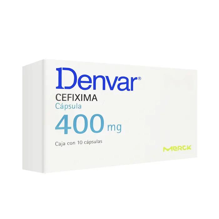 DENVAR 400 MG 10 CAPS