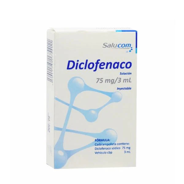 DICLOFENACO 75MG/3ML C/2AMP SI GENEPISA