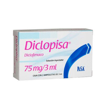 DICLOPISA 75MG/3ML C/3ML 2AMP SI