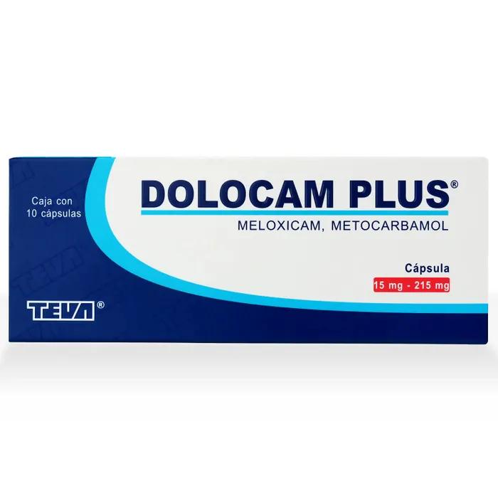 DOLOCAM-PLUS 15/215MG 10 CAPS
