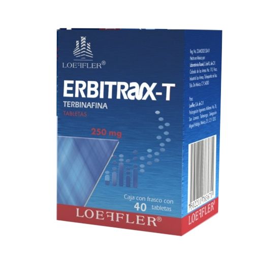 ERBITRAX-T 40 TAB 250 MG
