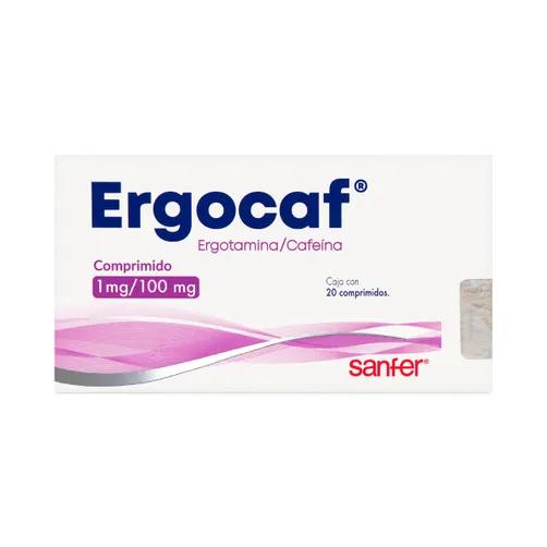 ERGOCAF 1/100 MG CPR 20