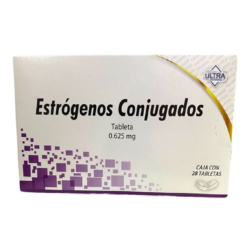 ESTROGENOS CONJUGADOS 28 TAB 0.625MG