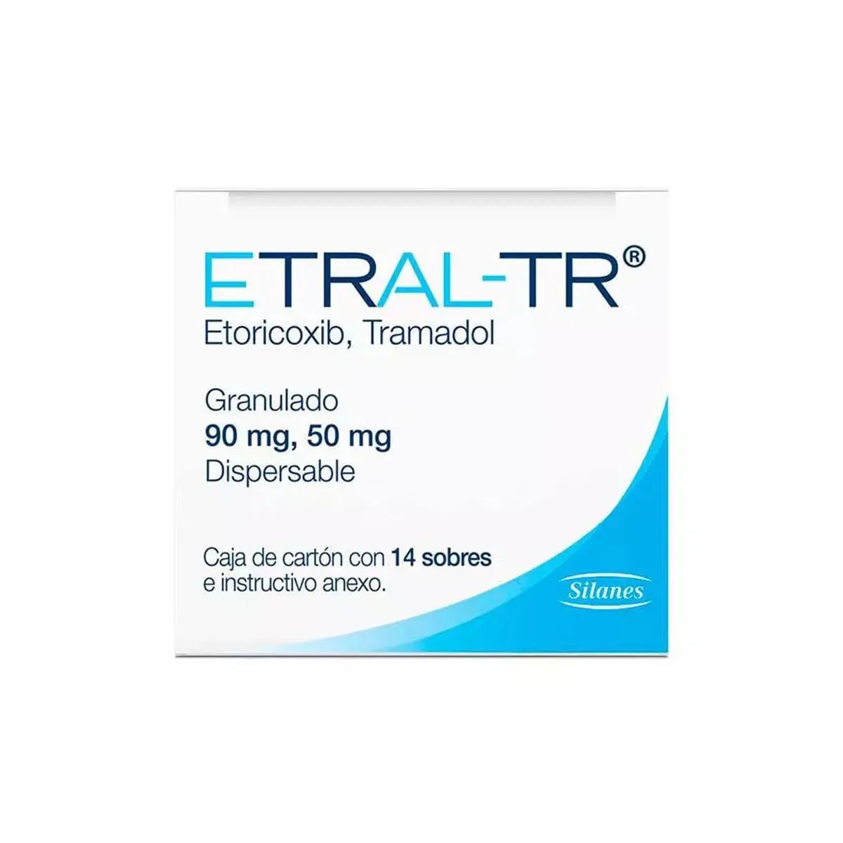 ETRAL-TR 90/50 MG GRAN 14 SB