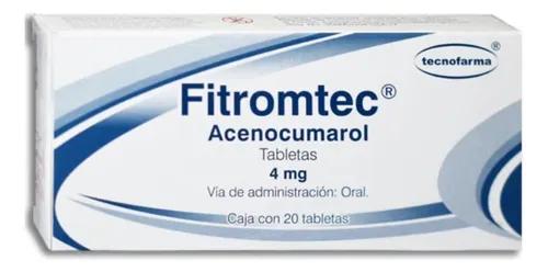 FITROMTEC 20 TAB 4MG TECNOFARMA