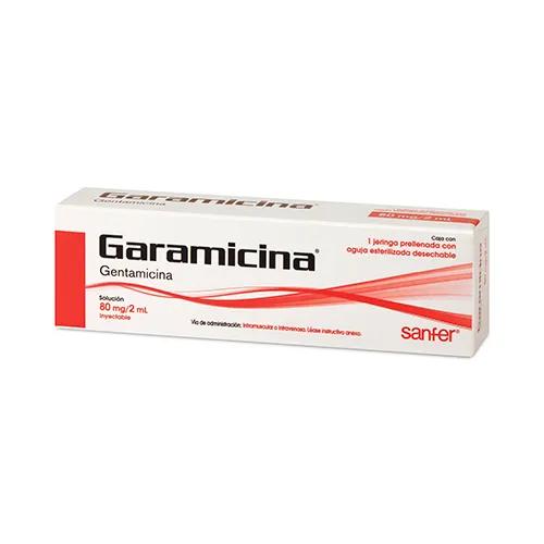 GARAMICINA 80MG/2ML HIPAK C/JGA