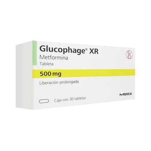 GLUCOPHAGE XR 500 MG 30 TAB