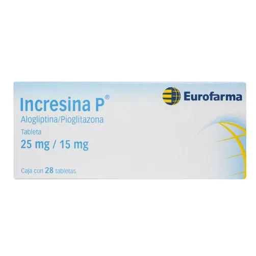 INCRESINA P 25MG/15 MG 28 TAB