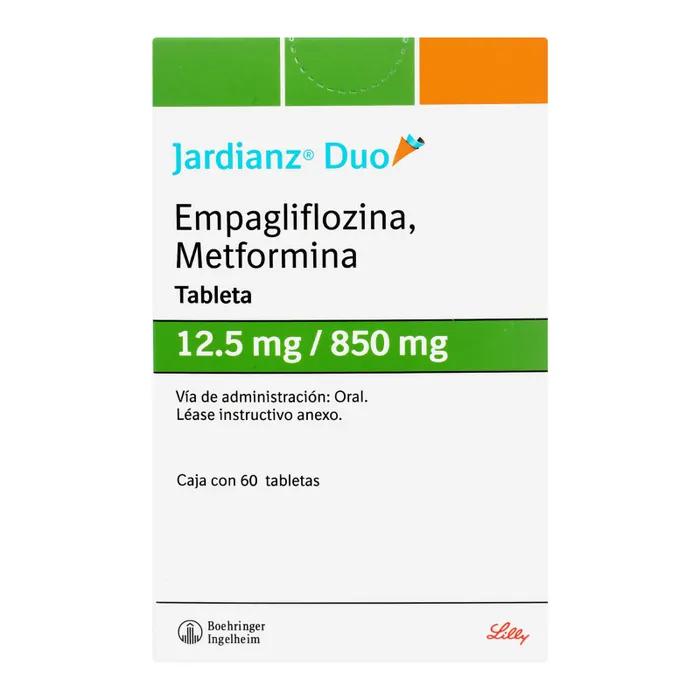 JARDIANZ DUO 12.5/850MG 60 TAB