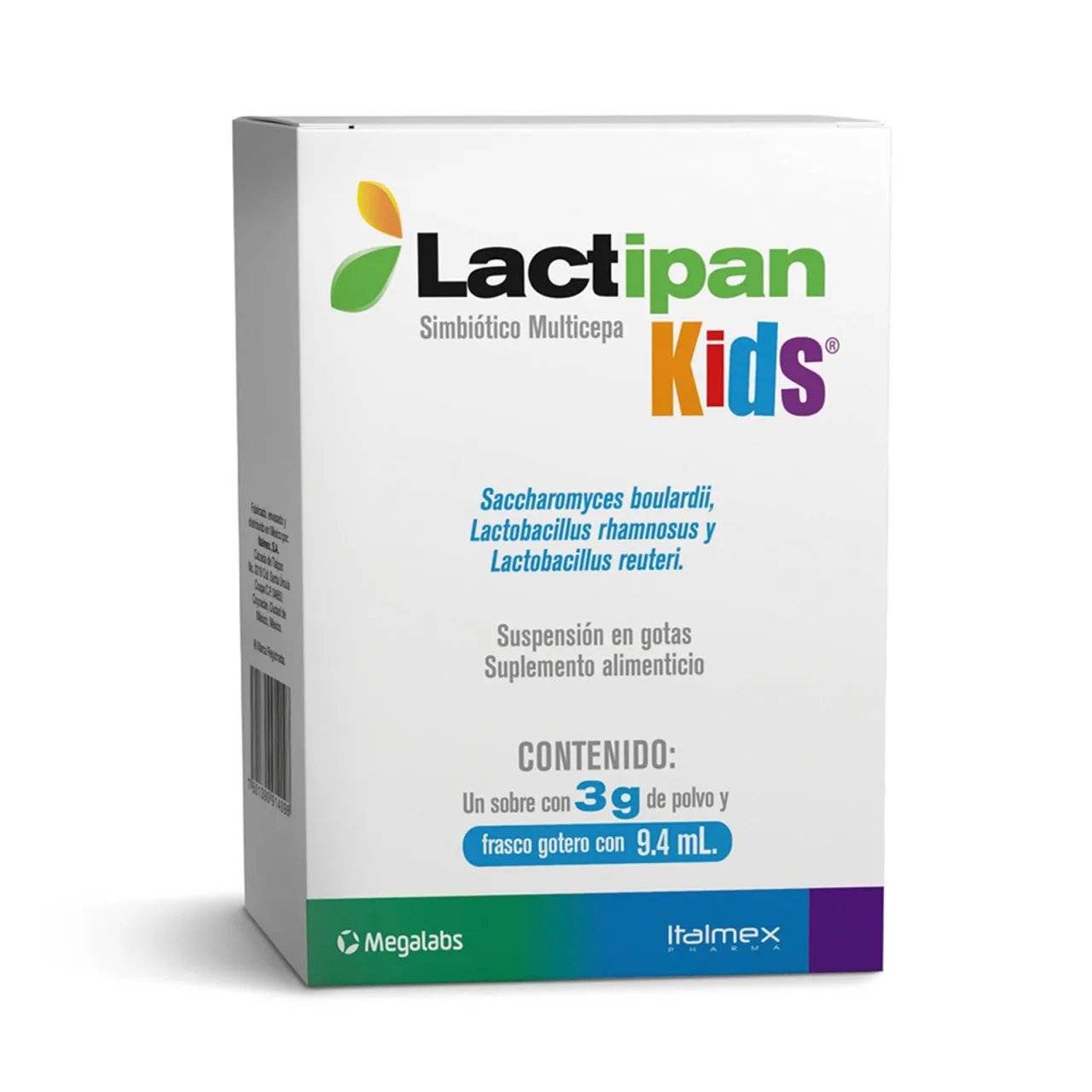 LACTIPAN KIDS SUP ALIM SUSP 9.4ML